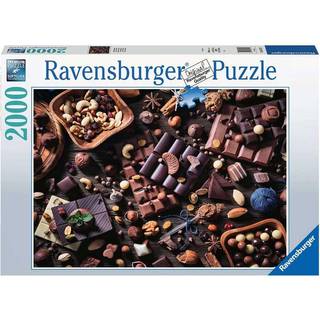 Ravensburger Chocolate Paradise 2000 Piece Jigsaw Puzzle For Voksne - 16715 - Hvert stykke er unik softclick -teknologi betyder stykker, der pass