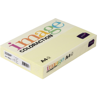 Image Coloraction A4, 160g, 250ark, Pale yellow