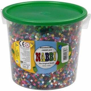 Nabbi Medium Rørperler Standard Mix - 20000 stk