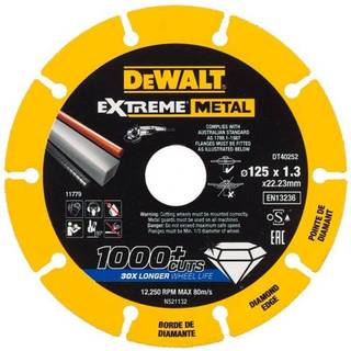 Dewalt DT40252-QZ Diamantskæreskive 1,3 mm 125 x 22,23 mm