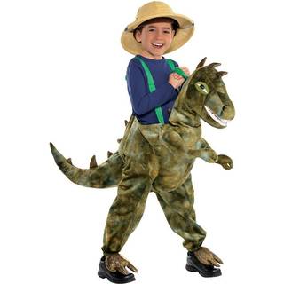 Dinosaur piggy back kostume, barn