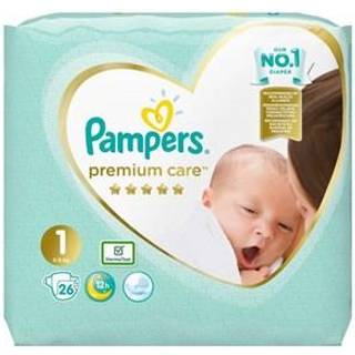 Pampers Premium Care Size 1 engangsbleer 2-5 kg 26 stk. - 26 stk.