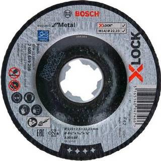 Bosch Expert for Metal Skæreskive med X-LOCK, nedsænket savning 115 × 2,5 × 22,23 mm