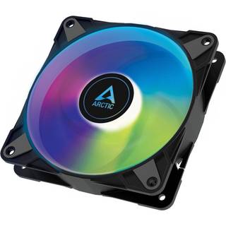 Arctic P12 PWM PST A-RGB - Kabinet køler - 120mm - Sort med RGB LED lys - 24 dBA