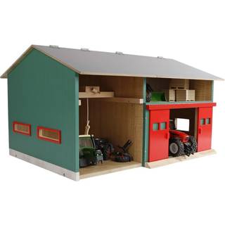 Kids Globe Maskin- og Foderhus Bondegård & Dyr 610816