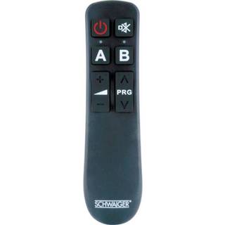 Schwaiger 2 in 1 universal remote control - black