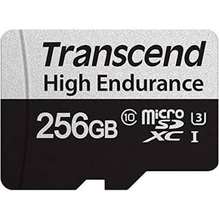 Transcend 350V High Endurance MicroSD/SD - 100MB/s - 256GB