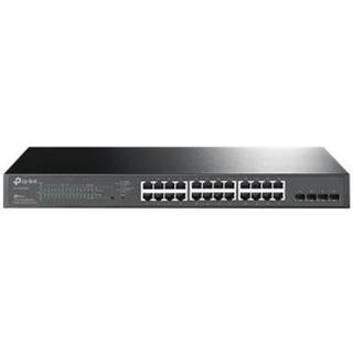 TP-Link JetStream TL-SG2428P netværksswitch Administreret L2/L2+ Gigabit Ethernet (10/100/1000) Strøm over Ethernet (PoE) 1U Sort