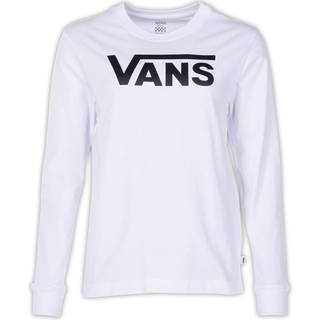 Vans Women's Flying V Classic L/S BFF Longsleeve Damer størrelse S farve hvid