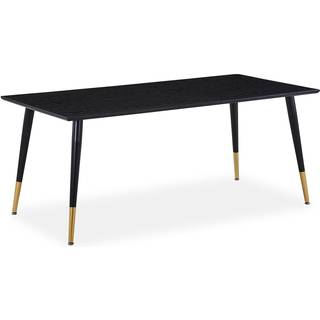 Dipp spisebord 90x180cm sort.