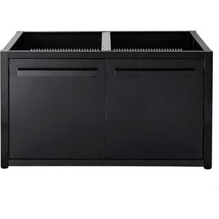 Nordic Line – Basismodul med dør 120 cm (2 moduler) – Rustfrit