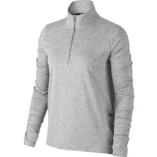 Nike Element Half-Zip Long Sleeve Women - Lightgrey, Silver, Size M - lightgrey