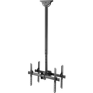 Deltaco ARM-0404 Office Telescopic Double TV Ceiling Mount