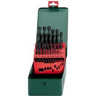 Metabo 627152000 HSS Metal-spiralbor-sæt 25 dele Rullevalset DIN 338 Cylinderskaft 1 Set