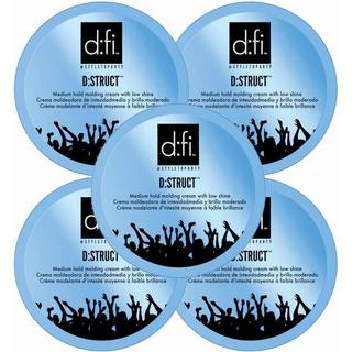 5-pack D:fi D:struct Molding Cream Blå Stor 150g