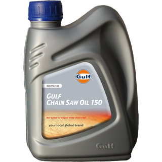 Gulf kædesavsolie 150 - 1 liter