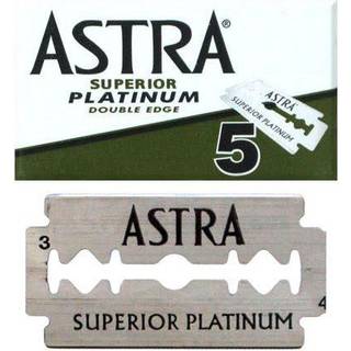 Astra Superior platinum barberblade 2 x 5 stk