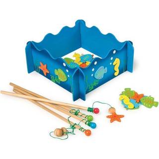 Small Foot - Wooden Fishing Game Ocean