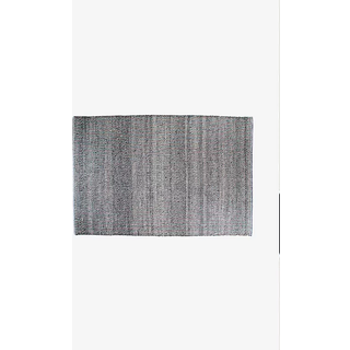 Håndvævede tæppe i grå lyseblå flad vævning 200x300 cm - 39811111