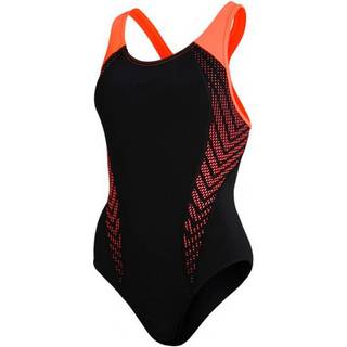 Speedo badedragt til damer - Placement Laneback - Sort