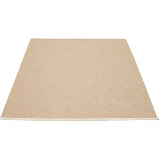 Pappelina Mono Gulvtæppe 180x220cm Linen/vanilla - Ensfarvede tæpper Pvc Vanilje - MN9F1822
