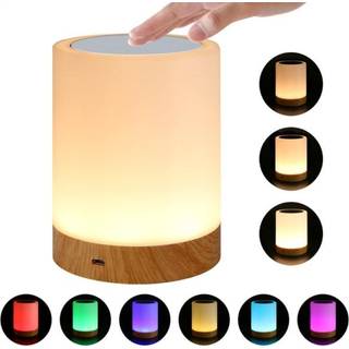Stemningsfuld bordlampe med touch, flere lystilstande og dæmpningsfunktion