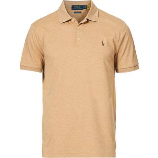 Polo Ralph Lauren Luxury Pima Cotton Polo Classic Camel Heather