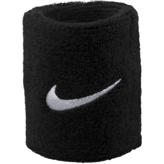 Nike Swoosh Wristband 2 Pack - Black, White - black - nosize