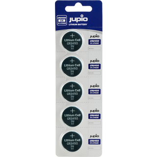 CR2450 3V Lithium Batteri 5-pack