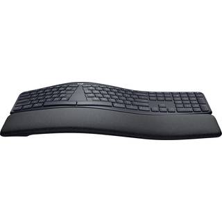 Logitech ERGO K860 - keyboard - AZERTY - French - graphite - Tastatur - Fransk - Sort