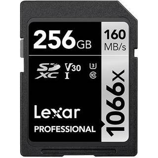Lexar Professional 1066x SDHC/SDXC kort - R160/W70 - 256 GB