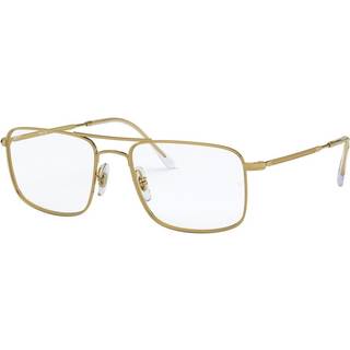 Ray - Ban Unisex RX6434 2946 Optiske stel Metal Sort Transparent Firkantet Normal