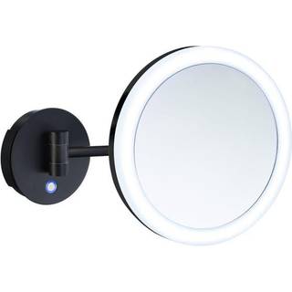 Smedbo outline sminkespejl fk485ebp 5 x forstørrelse sort/krom