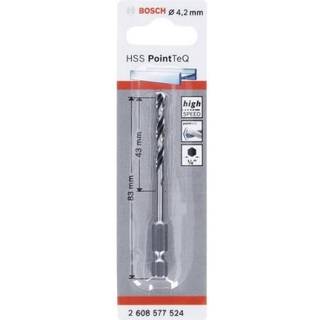 Bosch HSS PointTeQ bor med sekskantskaft 4,2 mm 4.2 mm