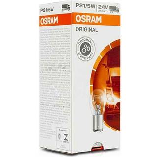 Osram Original - Metal Base - P21-5W Extra Light Lamp - Bay15d - 24V