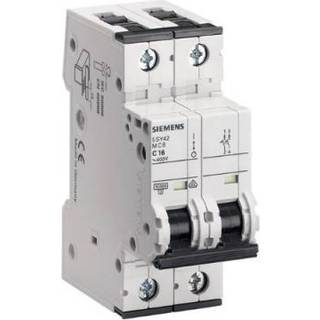 Siemens Automatsikring 6ka 2p c 3a