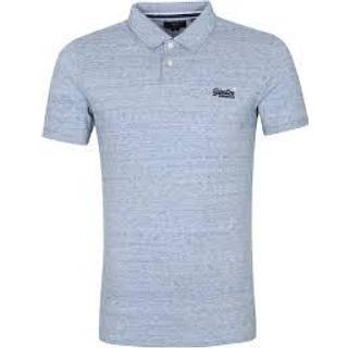 Superdry Klassisk poloshirt i piqué, fremstillet i økologisk bomuld