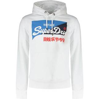 Superdry Vintage Logo Primary hættetrøje i økologisk bomuld