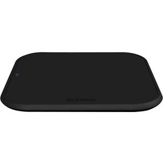 ZENS Single Fast Wireless Oplader 10W - Sort