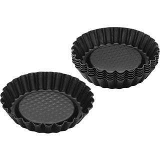 Bageform, tærte/tartelet form 10 cm, 6 stk.