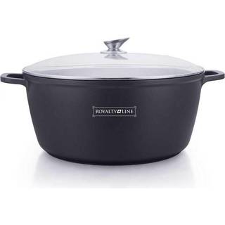 Casserole - Die Cast - Non Stick Greblon Marble Coated - 32 cm / 8.6 L - Royalty Line