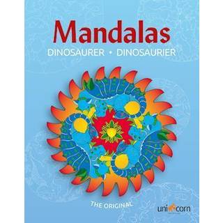 Mandalas Malebog - Dinosaurer - 32 sider - Fra 4 år.