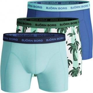 Björn Borg Bb Palmstripe Blue Tint - M (3 pak)