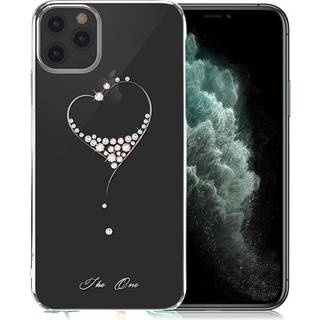 Kingxbar iPhone 11 Pro Max Wish Swarovski etui - Sort