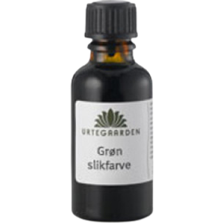 Urtegaarden Grøn Slikfarve (10 ml)