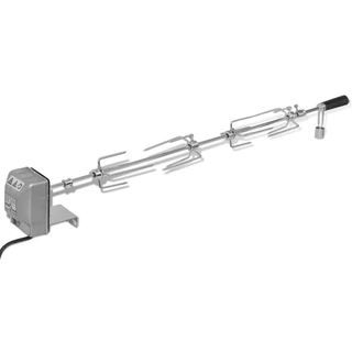 Bbq-Rotisseriespyd Med Motor Stål 1000 Mm