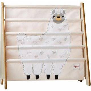 3 Sprouts Bogreol med lama print