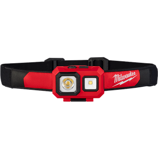 Milwaukee HL-SF Pandelampe 450 lm, med 3 stk. AAA-batterier