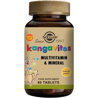 Solgar Kangavites Multivitamin Børn, Tropical Punch, 60 tabl