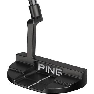 Ping DS72 (2021) Plumber Neck Putter - Black - Højre - Str. 34" - Ping PP58 Midsize Sort/Hvid